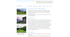 Desktop Screenshot of biohof-grubisbalm.ch