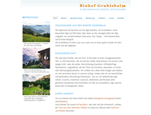 Tablet Screenshot of biohof-grubisbalm.ch